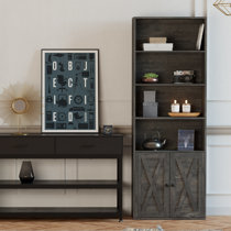 Broyhill bookcase outlet with light